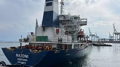Acuerdo con Rusia: Partió el primer barco con cereales desde Ucrania Acuerdo con Rusia: Partió el primer barco con cereales desde Ucrania