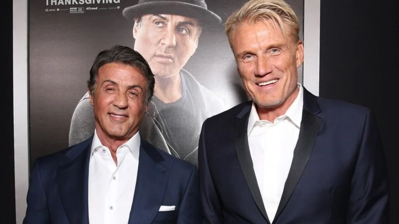 Rocky. Sylvester Stallone. Dolph Lundgren.