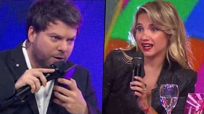 Guido Kaczka hizo conmover a Naza Di Serio en Los 8 Escalones del Millón, por El Trece Guido Kaczka hizo conmover a Naza Di Serio en Los 8 Escalones del Millón, por El Trece