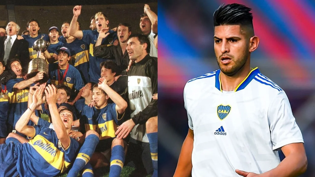 Boca Juniors Cristian Traverso Carlos Zambrano