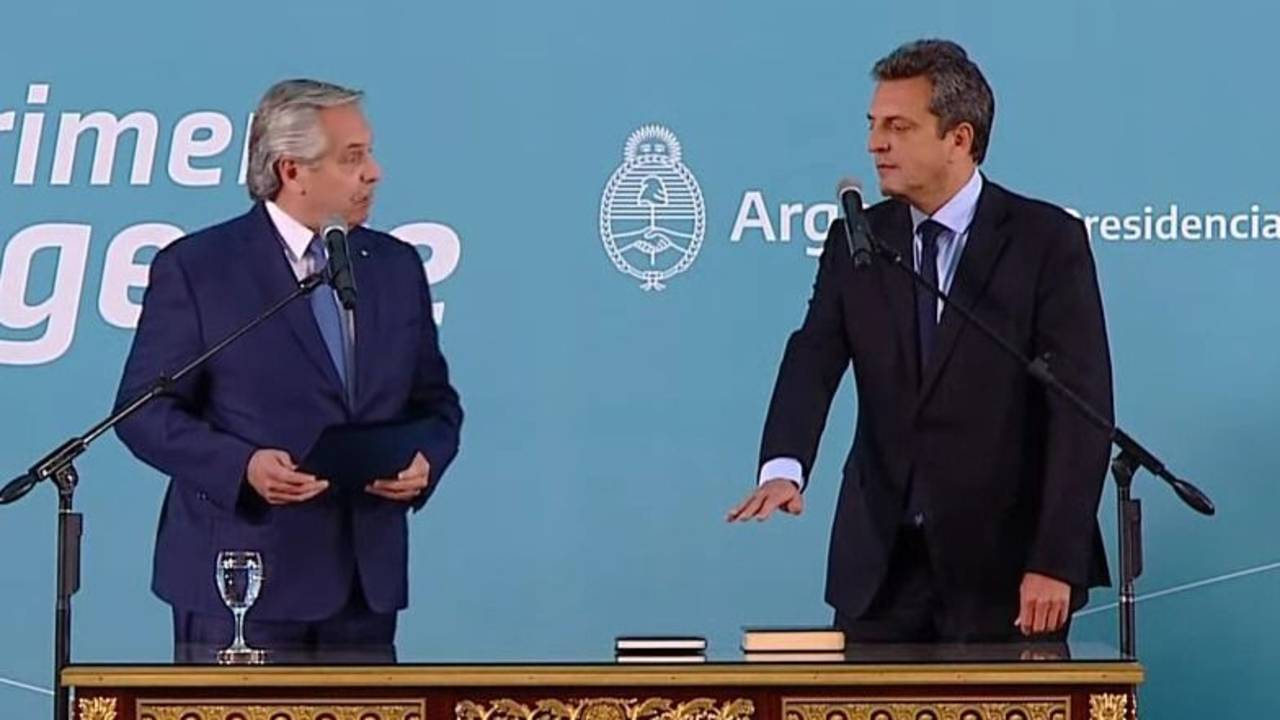 Con hinchada propia, Massa asumió como el hombre fuerte del Gobierno de Alberto