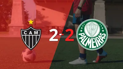 Con un empate entre Atlético Mineiro y Palmeiras, se define el duelo en el partido de vuelta Con un empate entre Atlético Mineiro y Palmeiras, se define el duelo en el partido de vuelta