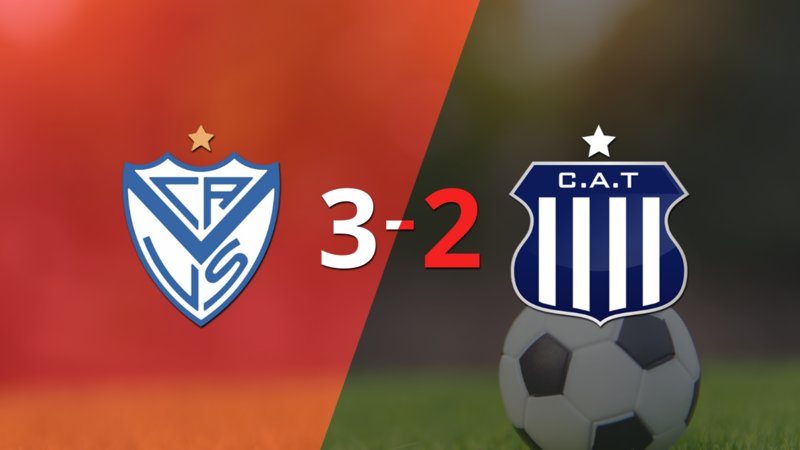 Vélez venció a Talleres en el duelo de ida