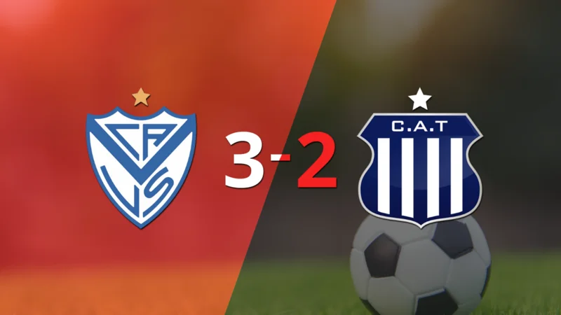 Vélez venció a Talleres en el duelo de ida