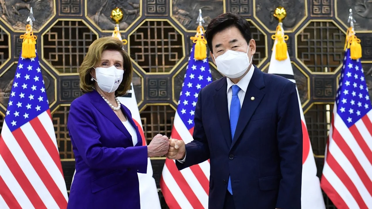 Nancy Pelosi, Corea del Sur
