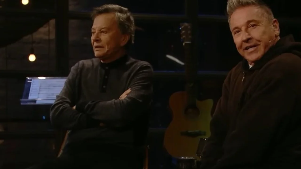 Ricardo Montaner y Palito Ortega en La Voz Argentina. Ricardo Montaner emocionado con Palito Ortega. La confesión de Ricardo Montaner