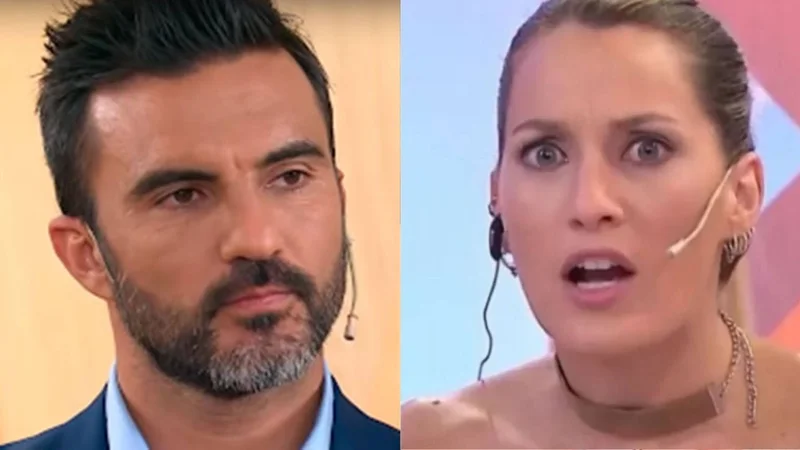Mica Viciconte y Fabián Cubero