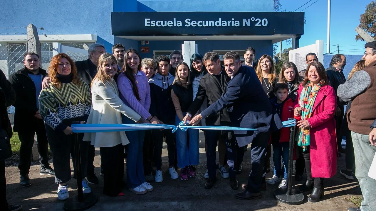 Kicillof: "Nosotros no nos dedicamos a hacer promesas, trabajamos en hechos concretos"