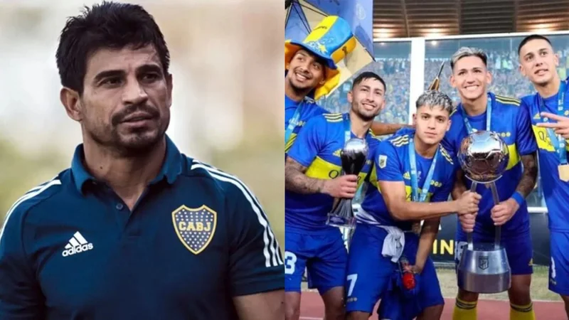 Boca Juniors Hugo Ibarra Exequiel Zeballos