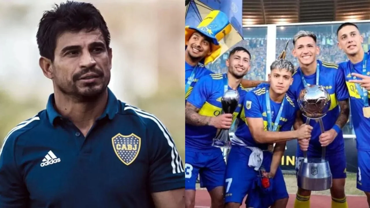 Boca Juniors Hugo Ibarra Exequiel Zeballos