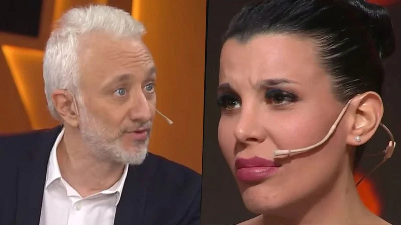 Andy Kusnetzoff y Charlotte Caniggia en PH Podemos Hablar