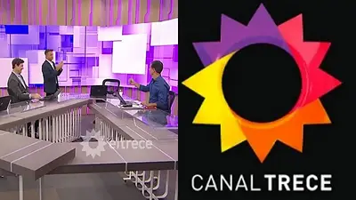 Estudio de El Trece, noticiero Estudio de El Trece, noticiero