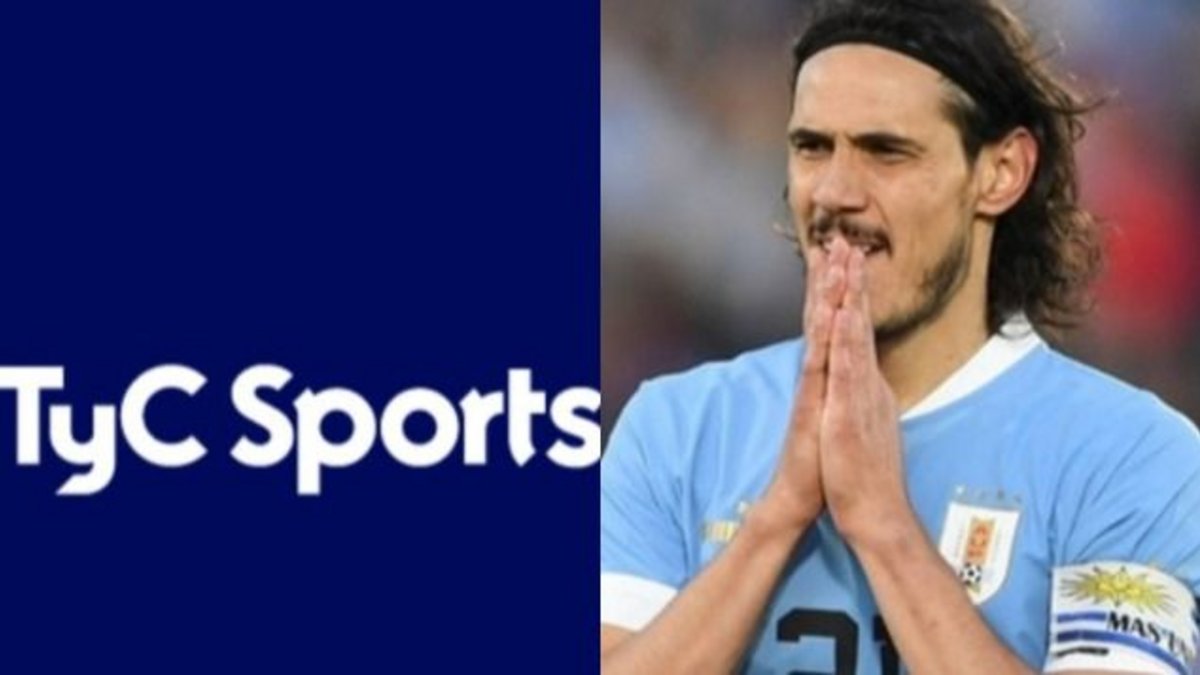 El repudiable "reto" de un periodista de TyC Sports a Cavani: "Ni ...