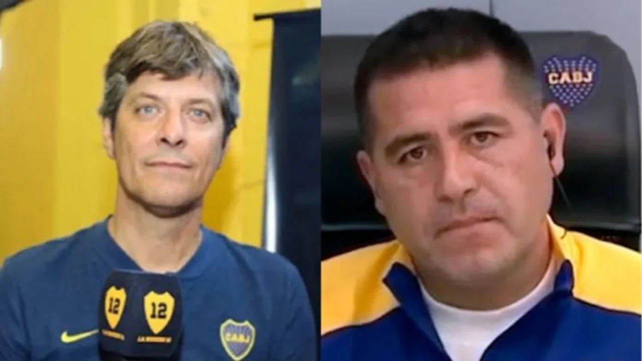 Mario Pergolini, Juan Román Riquelme, Boca, Vorterix, fútbol argentino, deportes