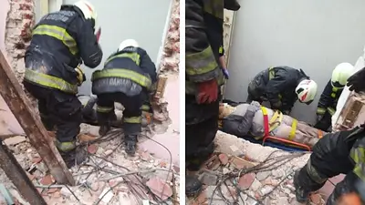 Se derrumbó una obra en Caballito y hay tres obreros heridos Se derrumbó una obra en Caballito y hay tres obreros heridos