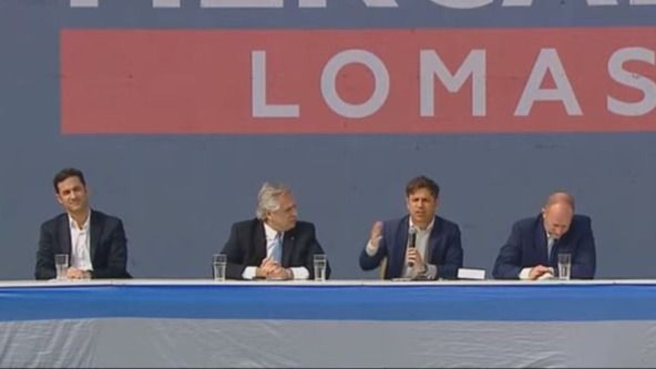 Kicilof: "Donde el mercado no llega tiene que estar el Estado"