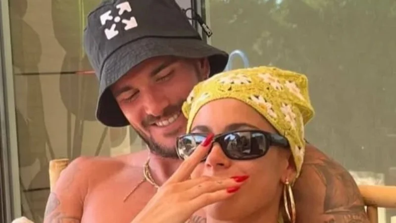 Rodrigo De Paul y Tini Stoessel