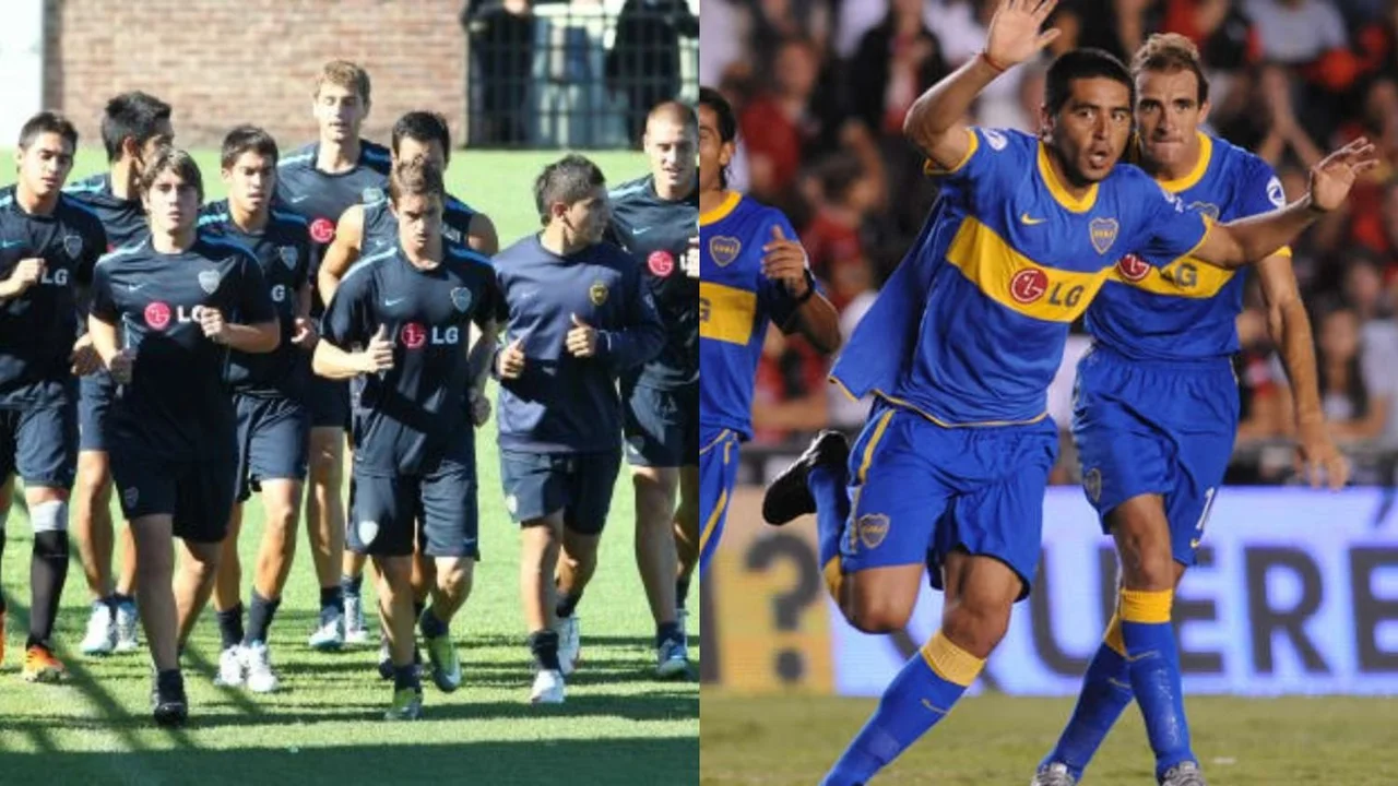 Juan Román Riquelme Boca Juniors Jonathan Mazzola