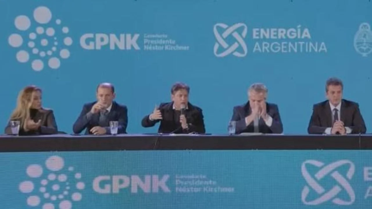 Kicillof, sobre el gasoducto Néstor Kirchner: "Es central para la Provincia"