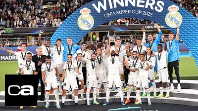 Real Madrid ganó su quinta Supercopa de Europa: el ranking de los equipos con más títulos internacionales Real Madrid ganó su quinta Supercopa de Europa: el ranking de los equipos con más títulos internacionales