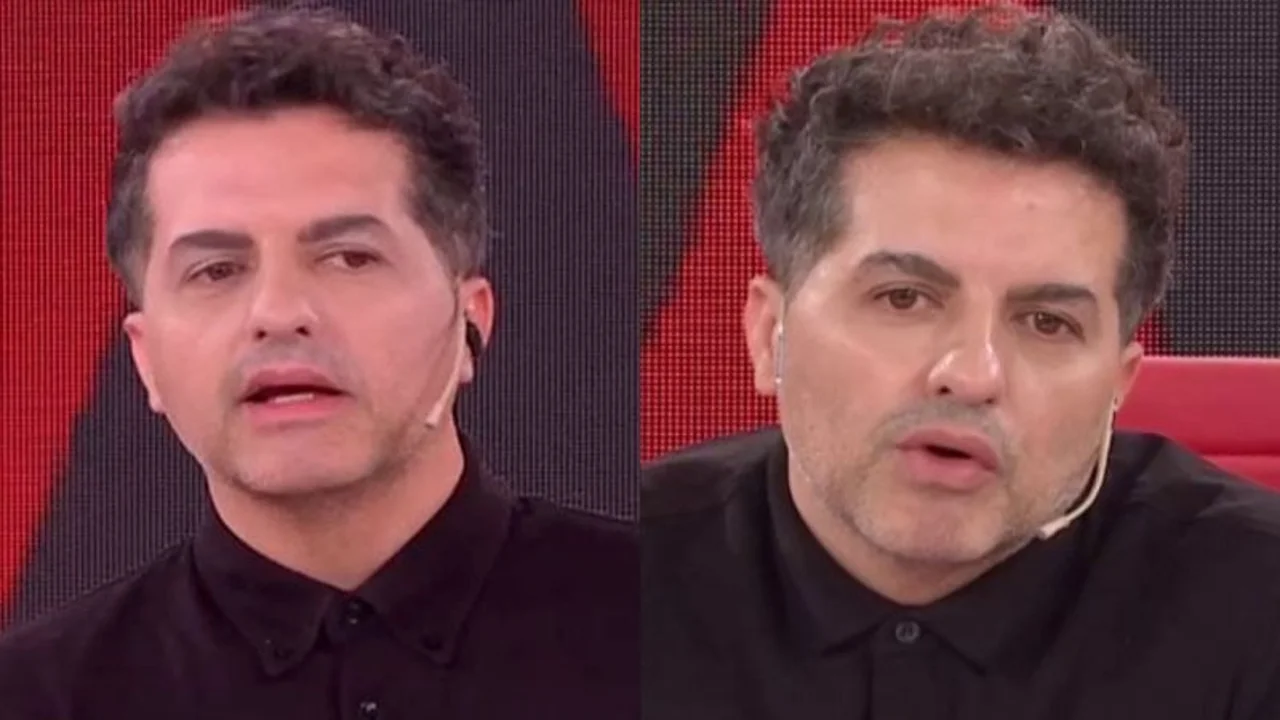 Ángel de Brito triste