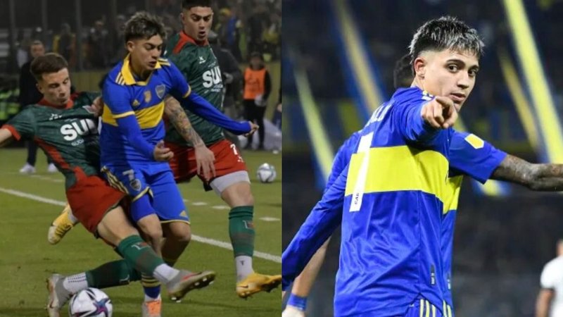 Boca Juniors Exequiel "Changuito" Zeballos
