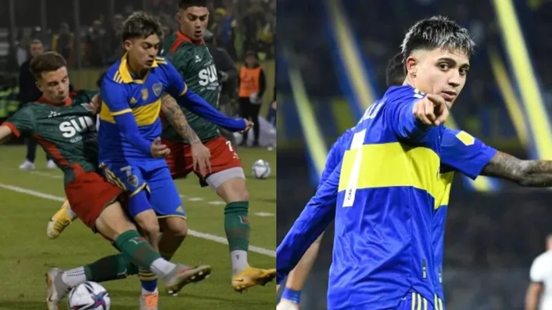 Boca Juniors Exequiel "Changuito" Zeballos