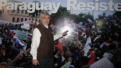 Fernando Lugo, Paraguay, Frente Guasu. Fernando Lugo, Paraguay, Frente Guasu.