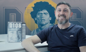 El argentino detrás del logo de D10S: "Le pertenece a Diego" | Deportes