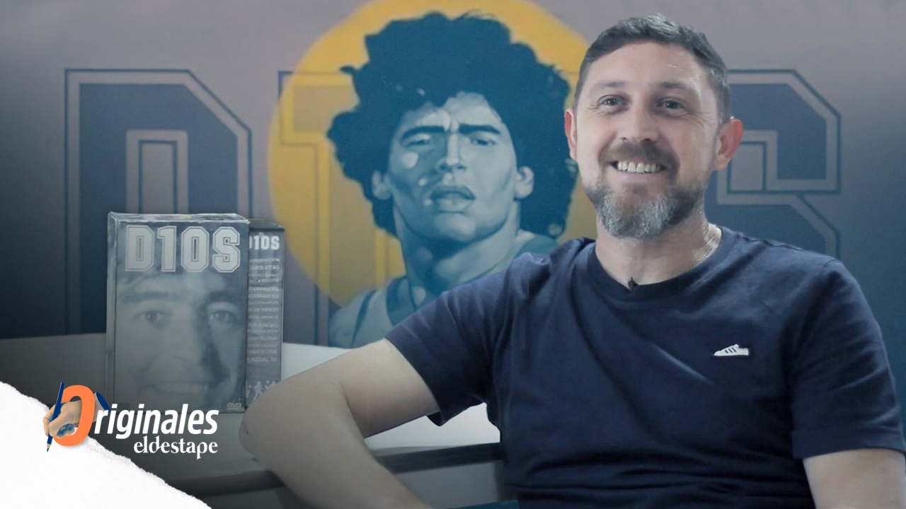 El argentino detrás del logo de D10S cuenta su historia: "El símbolo le pertenece a Diego"