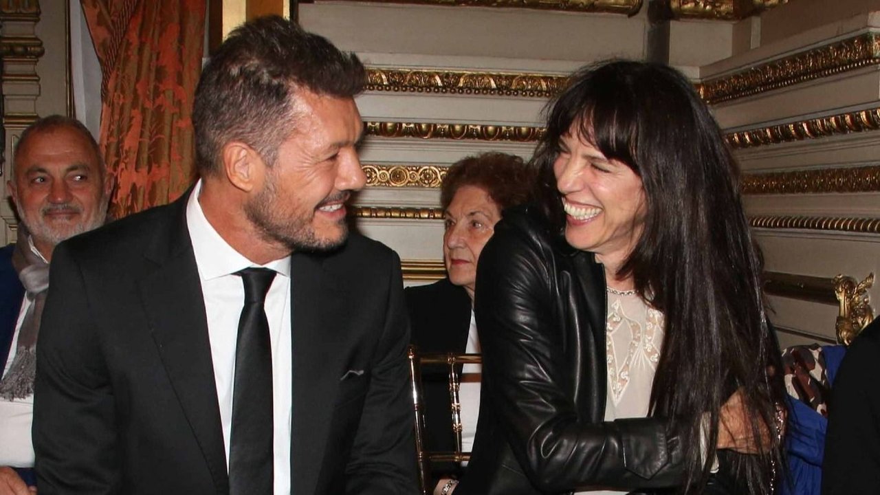 Marcelo Tinelli y Paula Robles
