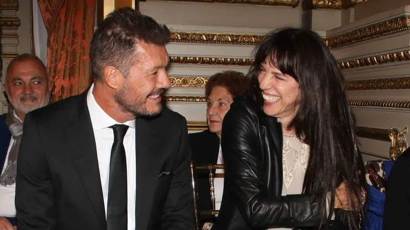 Paula Robles. Marcelo Tinelli