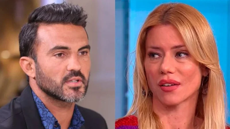 Fabián Cubero y Nicole Neumann peleados. Cubero revocó el permiso de sus hijas. 