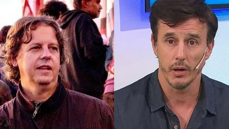 Roberto García Moritán y Christian Chipi Castillo en Crónica TV. Reforma Univesitaria. 