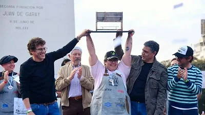 Natalí Suárez Pardo, la mejor asadora del país. Natalí Suárez Pardo, la mejor asadora del país.