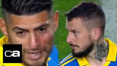 Fútbol Argentino, Boca Juniors, Carlos Zambrano, Darío Benedetto. Fútbol Argentino, Boca Juniors, Carlos Zambrano, Darío Benedetto.
