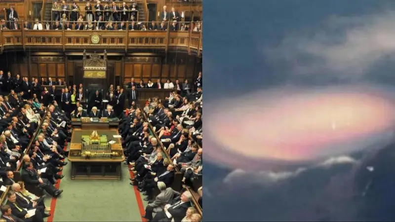 Fotos de OVNIs. La foto del OVNI que desclasificó el gobierno de Inglaterra. 