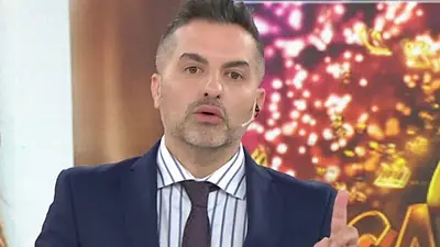Ángel De Brito enojado con Florencia Peña. Internas en América TV. LAM. Ángel De Brito enojado con Florencia Peña. Internas en América TV. LAM.