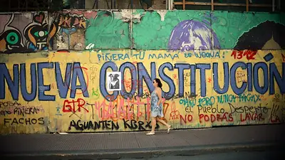 Chile, nueva Constitución, revuelta social, octubre 2019, plebiscito. Chile, nueva Constitución, revuelta social, octubre 2019, plebiscito.