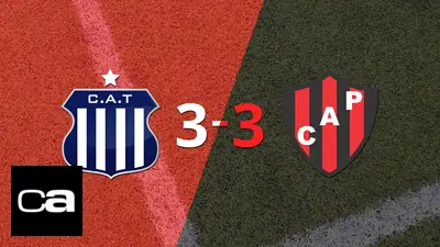 Partidazo entre Talleres y Patronato terminó en empate Partidazo entre Talleres y Patronato terminó en empate