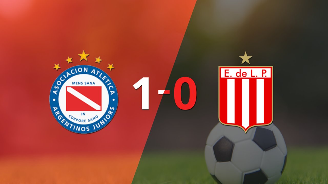 En su casa Argentinos Juniors derrotó a Estudiantes 1 a 0