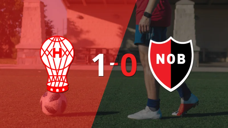 A Huracán le alcanzó con un gol para derrotar a Newell`s en la Quema