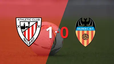 Apretada victoria de Athletic Bilbao frente a Valencia Apretada victoria de Athletic Bilbao frente a Valencia