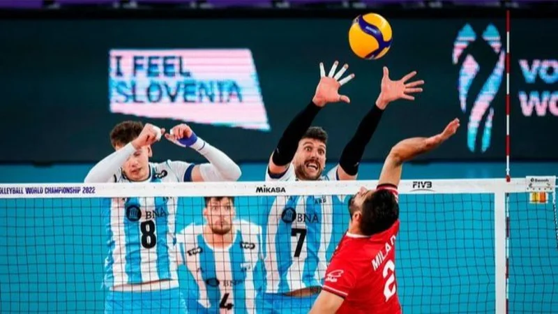 Mundial de Vóley Eslovenia-Polonia, Selección de Vóley Argentina, FAcundo Conte, Luciano De Cecco.