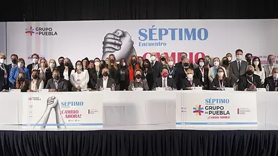 El Grupo de Puebla denunció que la derecha busca "proscribir" a Cristina El Grupo de Puebla denunció que la derecha busca "proscribir" a Cristina