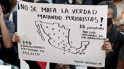Asesinaron a un periodista en México y ya suman 15 en todo el año Asesinaron a un periodista en México y ya suman 15 en todo el año