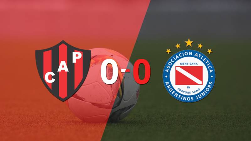 Cero a cero terminó el partido entre Patronato y Argentinos Juniors