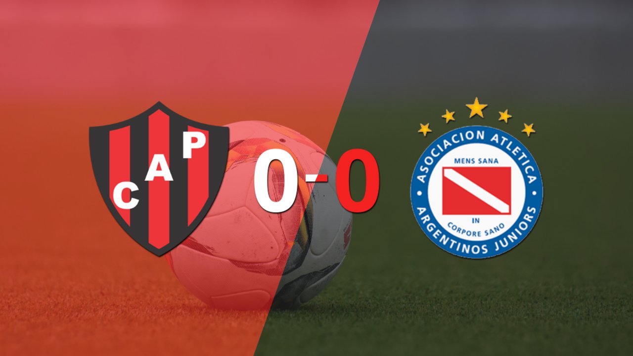 Cero a cero terminó el partido entre Patronato y Argentinos Juniors