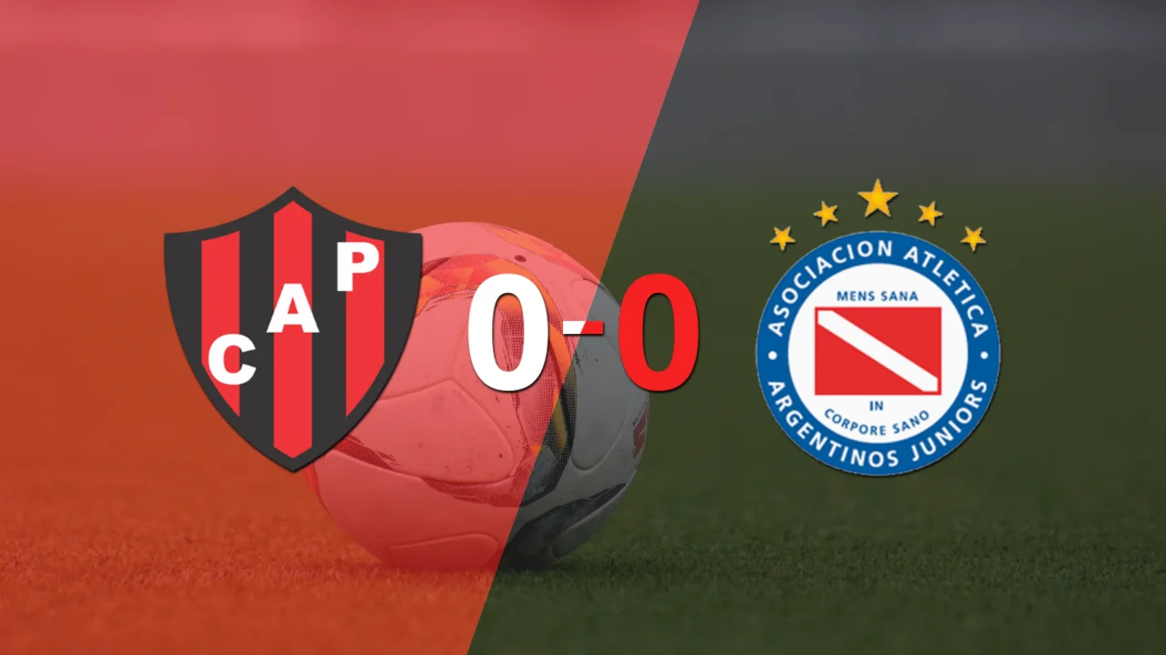 Cero a cero terminó el partido entre Patronato y Argentinos Juniors