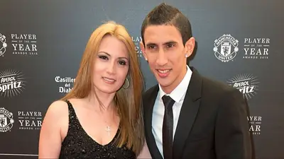 Jorgelina Cardoso Ángel Di María Jorgelina Cardoso Ángel Di María